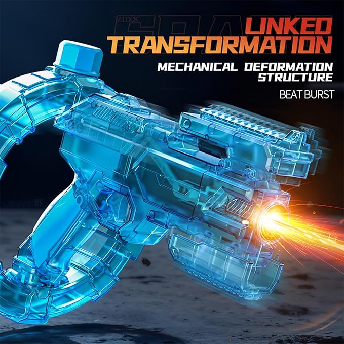 Mechanical Transforming Electric Water Gun