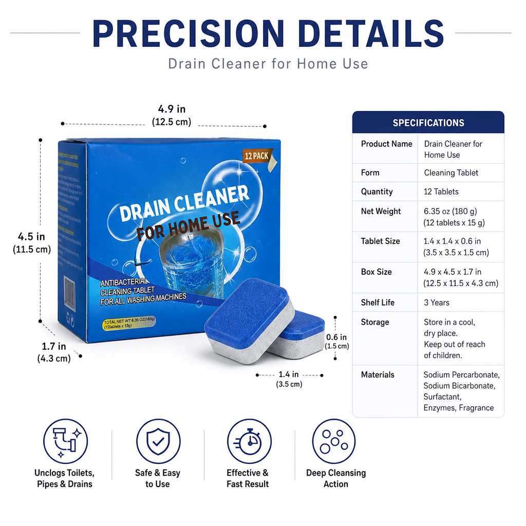 Drain Cleaner for Home Use