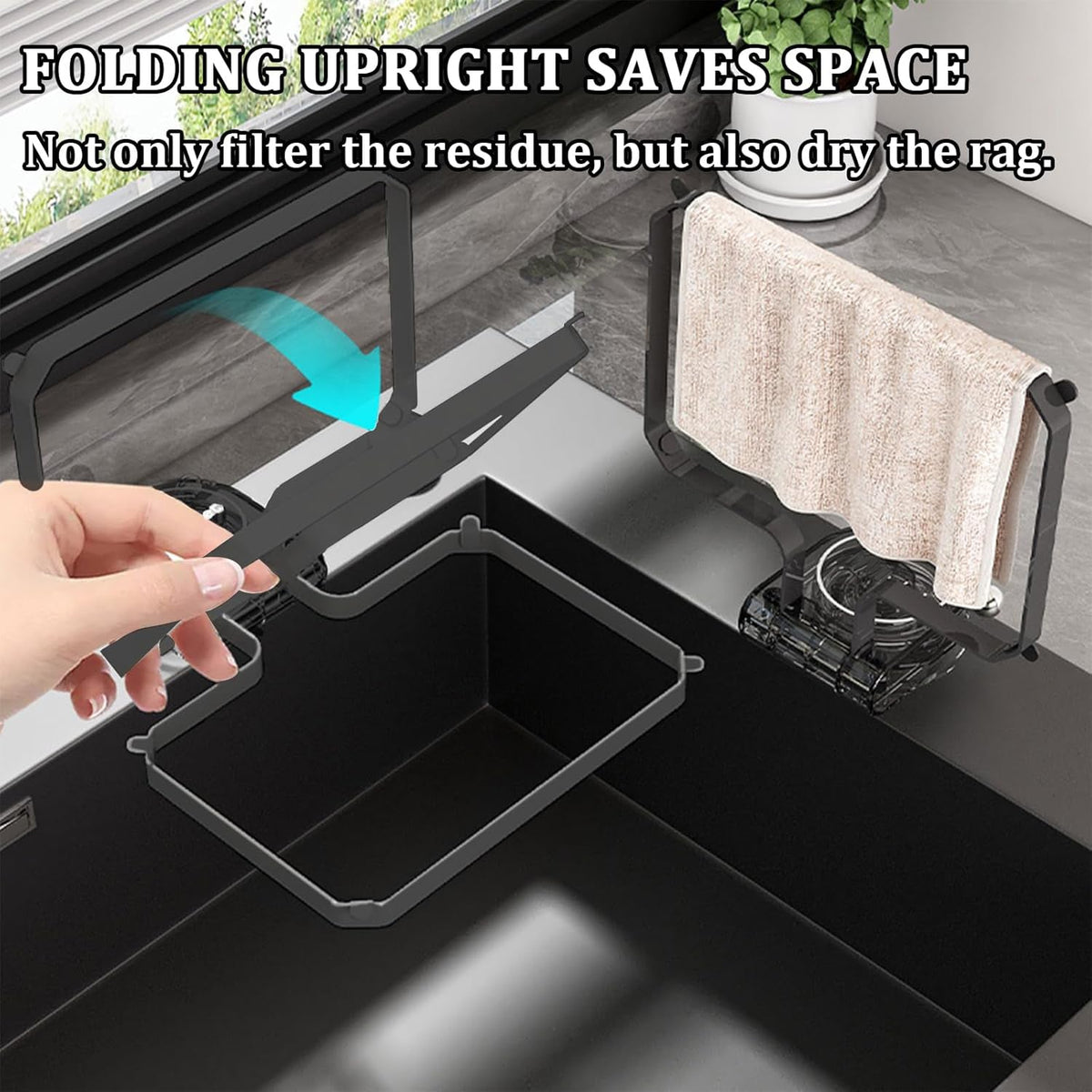 Kitchen Sink Strainer with Filter Mesh Bag