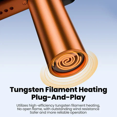 Rechargeable Type-C Electric Lighter with Tungsten Filament