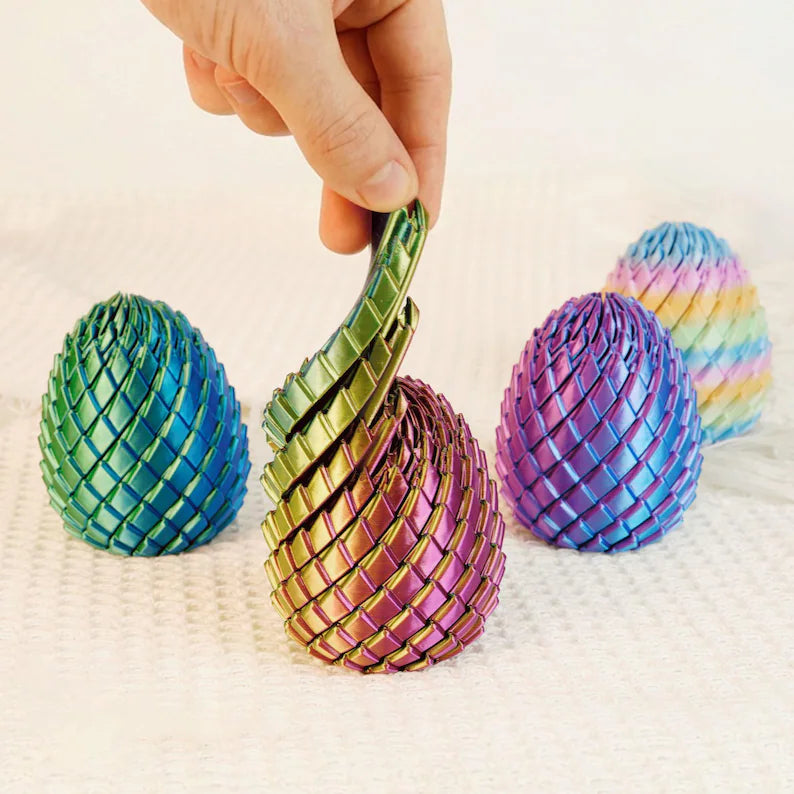 3D Print Dragon Egg Twisty Fidget Toy