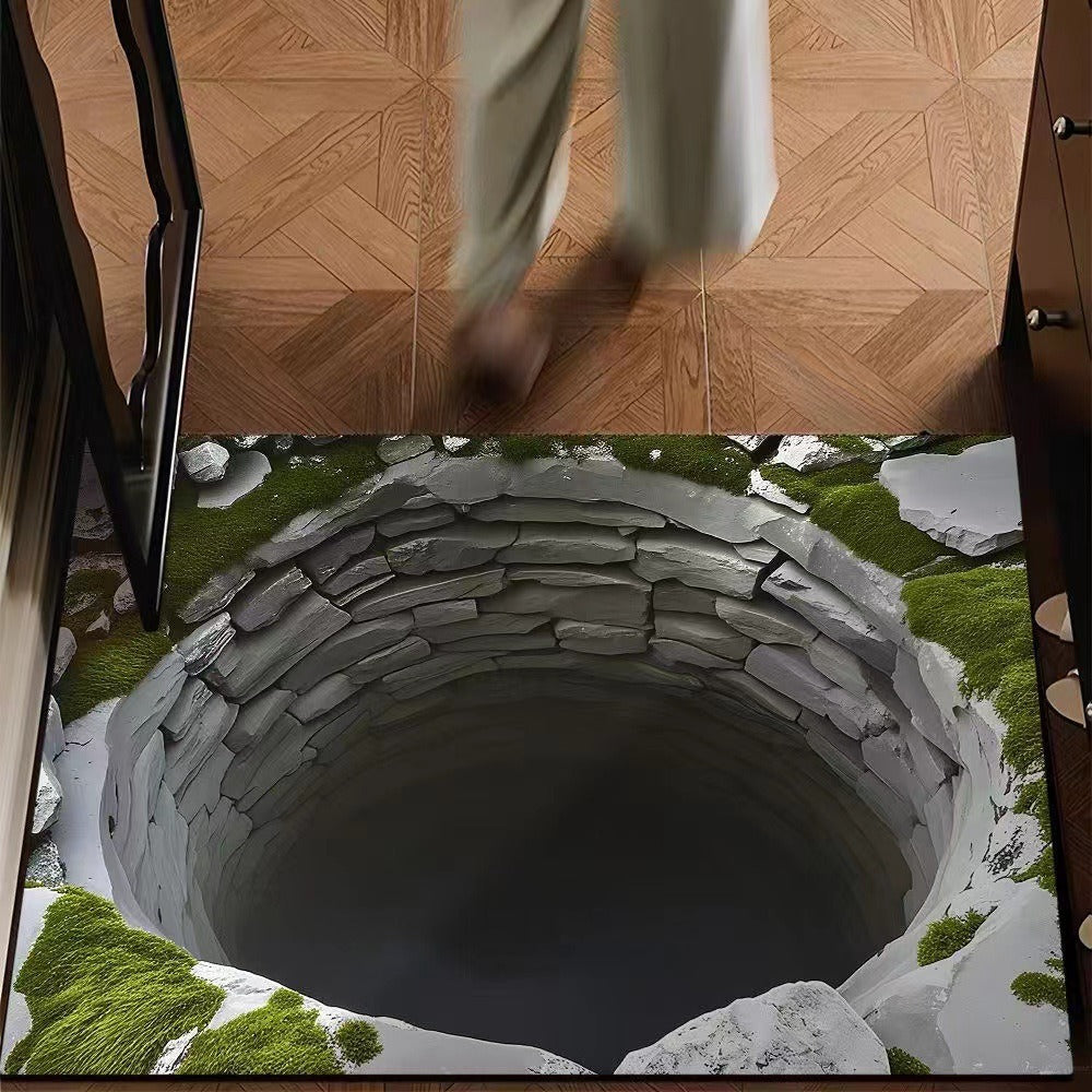 Endless Abyss Illusion Doormat – Mind-Bending 3D Visual Effect