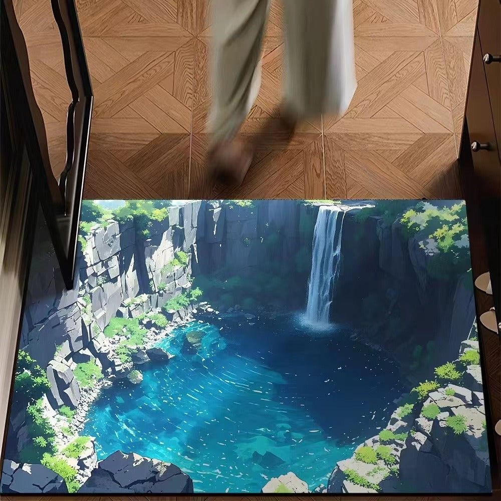 Endless Abyss Illusion Doormat – Mind-Bending 3D Visual Effect