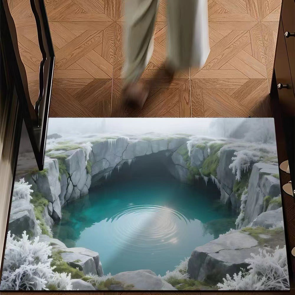 Endless Abyss Illusion Doormat – Mind-Bending 3D Visual Effect