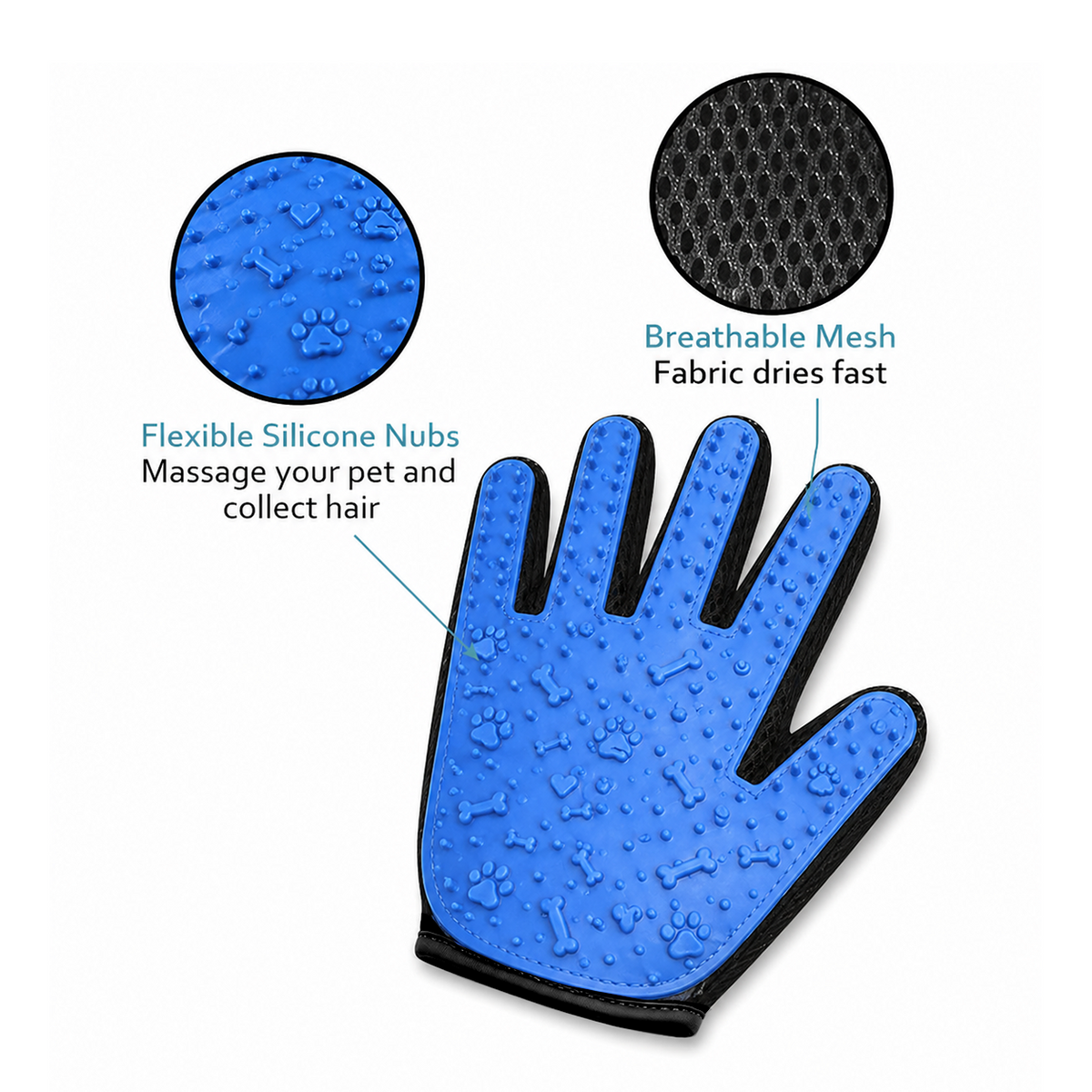 Pets Grooming Gloves