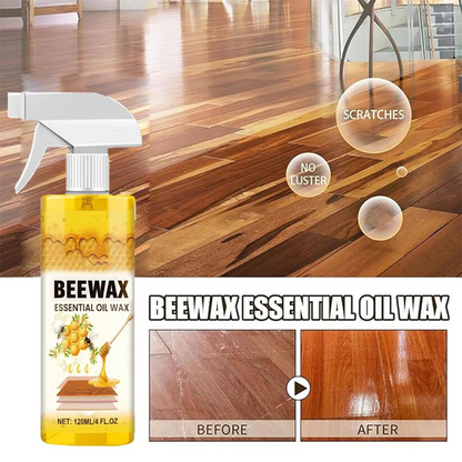 Beewax Wood Polish Spray (Restore Shine Protect Furniture)