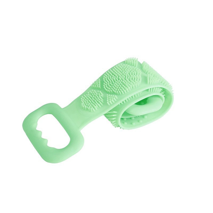 2-in-1 Silicone Back Scrubber and Bath Brush
