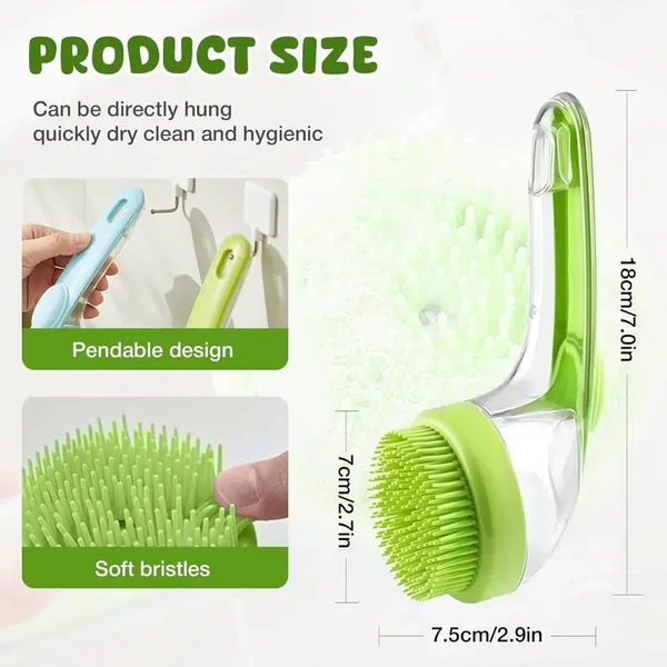 2-in-1 Pet Bath Brush