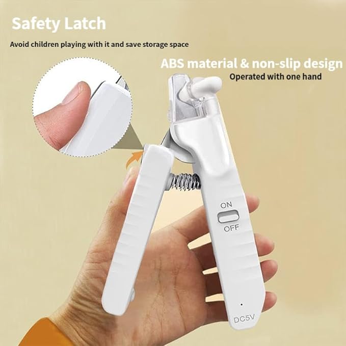 2-in-1 LED Pet Nail Trimmer