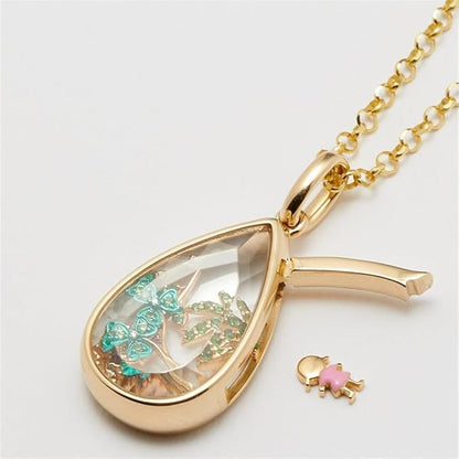 Fillable Locket Pendant Necklace