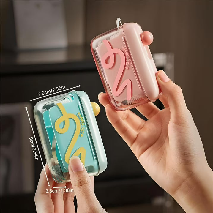 Portable Automatic Floss Box With 50 PCS Floss