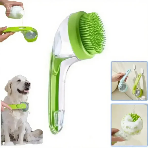2-in-1 Pet Bath Brush