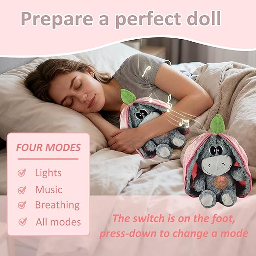 Breathable Plush Sleeping Doll