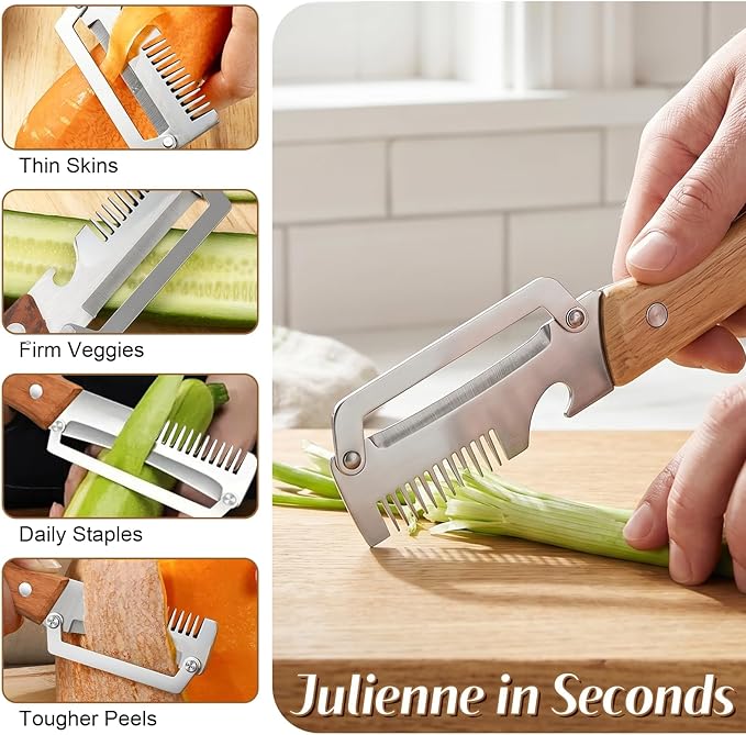 3-in-1 Multifunctional Vegetable Peeler
