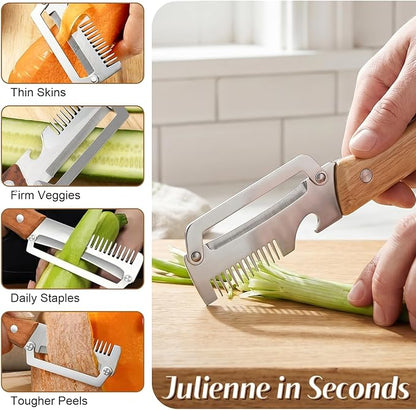 3-in-1 Multifunctional Vegetable Peeler