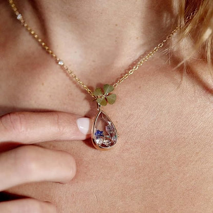 Fillable Locket Pendant Necklace