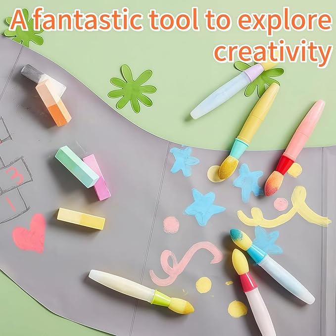 Sidewalk Chalk Paint Brush Set (3 PCS)