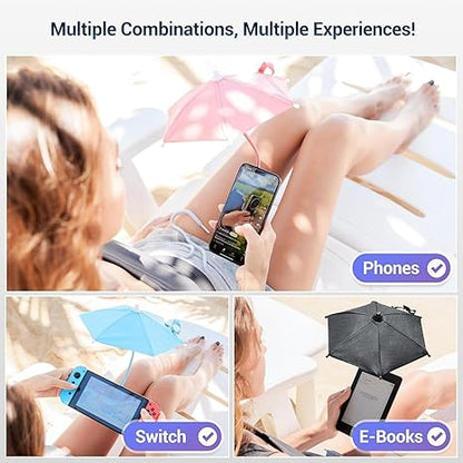Magnetic Phone Umbrella Sun Shade