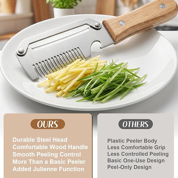 3-in-1 Multifunctional Vegetable Peeler