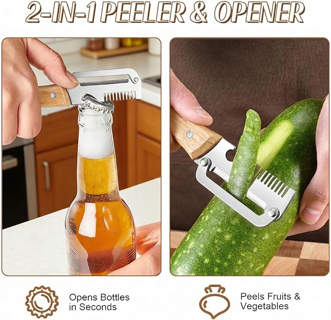 3-in-1 Multifunctional Vegetable Peeler