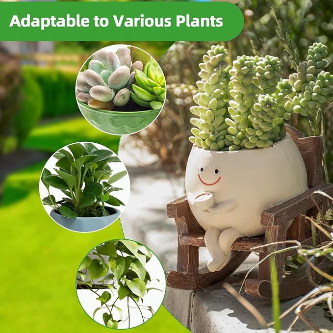 Smiley Face Planter Pot