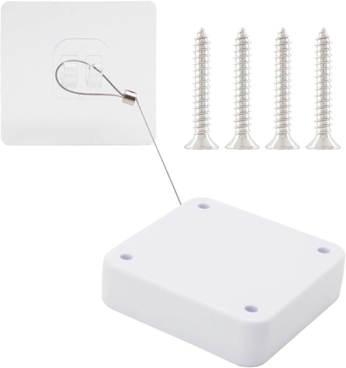 Multifunctional Punch-Free Drawstring Automatic Door Closers with Steel Pull Cord