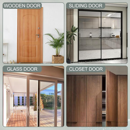 Multifunctional Punch-Free Drawstring Automatic Door Closers with Steel Pull Cord