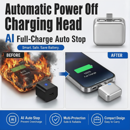 Automatic Power Off Charging Head