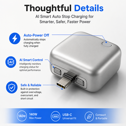 Automatic Power Off Charging Head