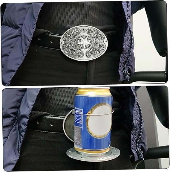Zinc Alloy Beer Belt Holder Buckle