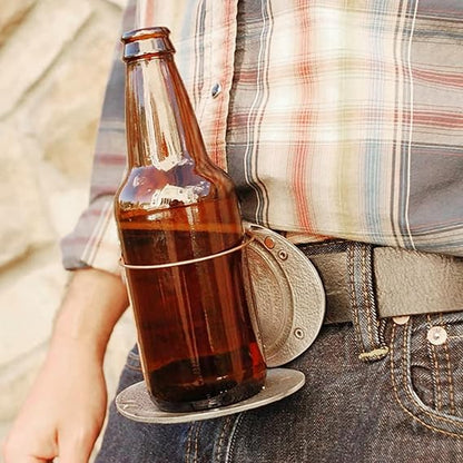 Zinc Alloy Beer Belt Holder Buckle