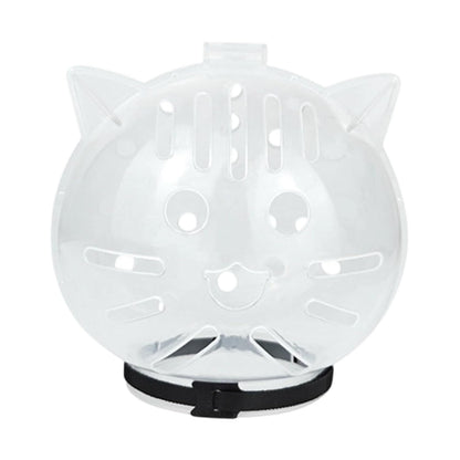 Cat Muzzle Anti Bite Hood Mask Breathable For Grooming Bathing Nail Trimming