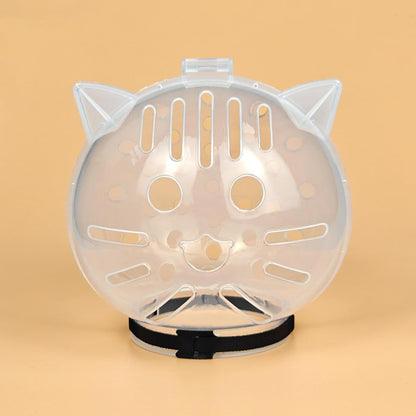Cat Muzzle Anti Bite Hood Mask Breathable For Grooming Bathing Nail Trimming