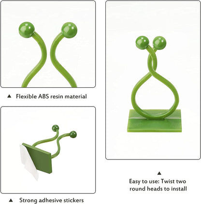 50PCS Invisible Self-Adhesive Plant Climbing Clips