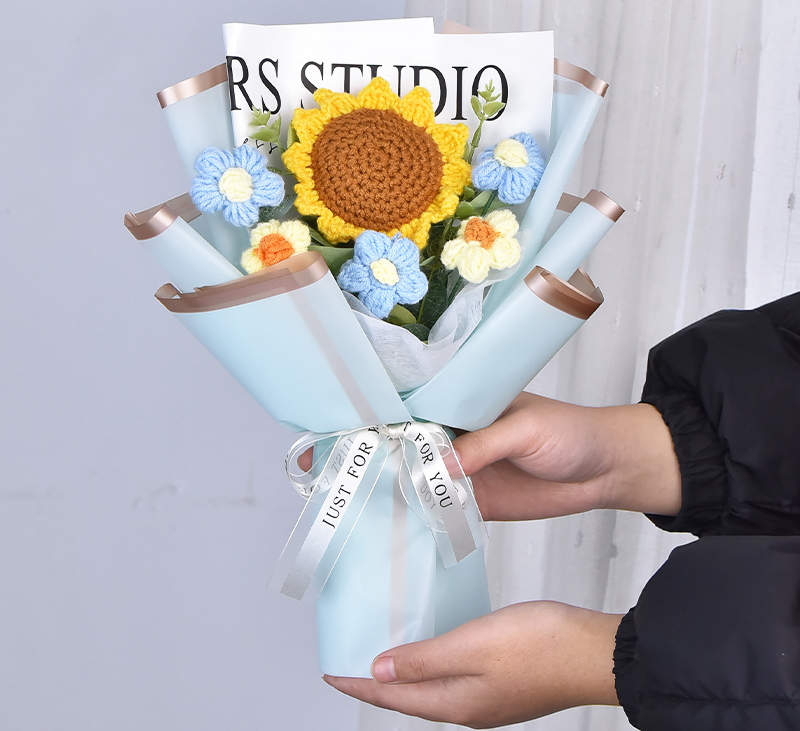 Crochet Flower Arrangement for Mother’s Day