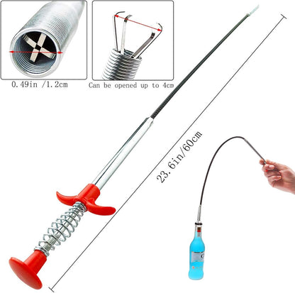 Drain Clog Remover Tools For Toilet Sewer Shower Kitchen