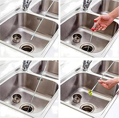 Drain Clog Remover Tools For Toilet Sewer Shower Kitchen