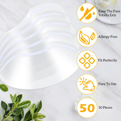 Clear Protective Face Visors for Shower, Hair Washing & Post-Op Care