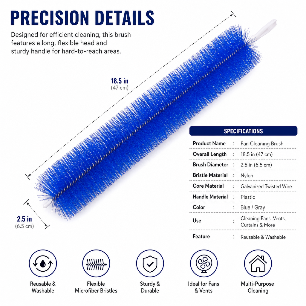 Fan Cleaning Brush