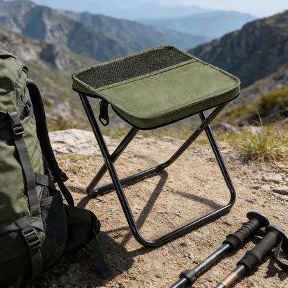 Portable Lightweight Outdoor Backpack Folding Stool