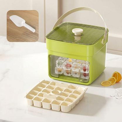Upgraded Ice Cube Maker with Storage Drawer (25 Cubes)