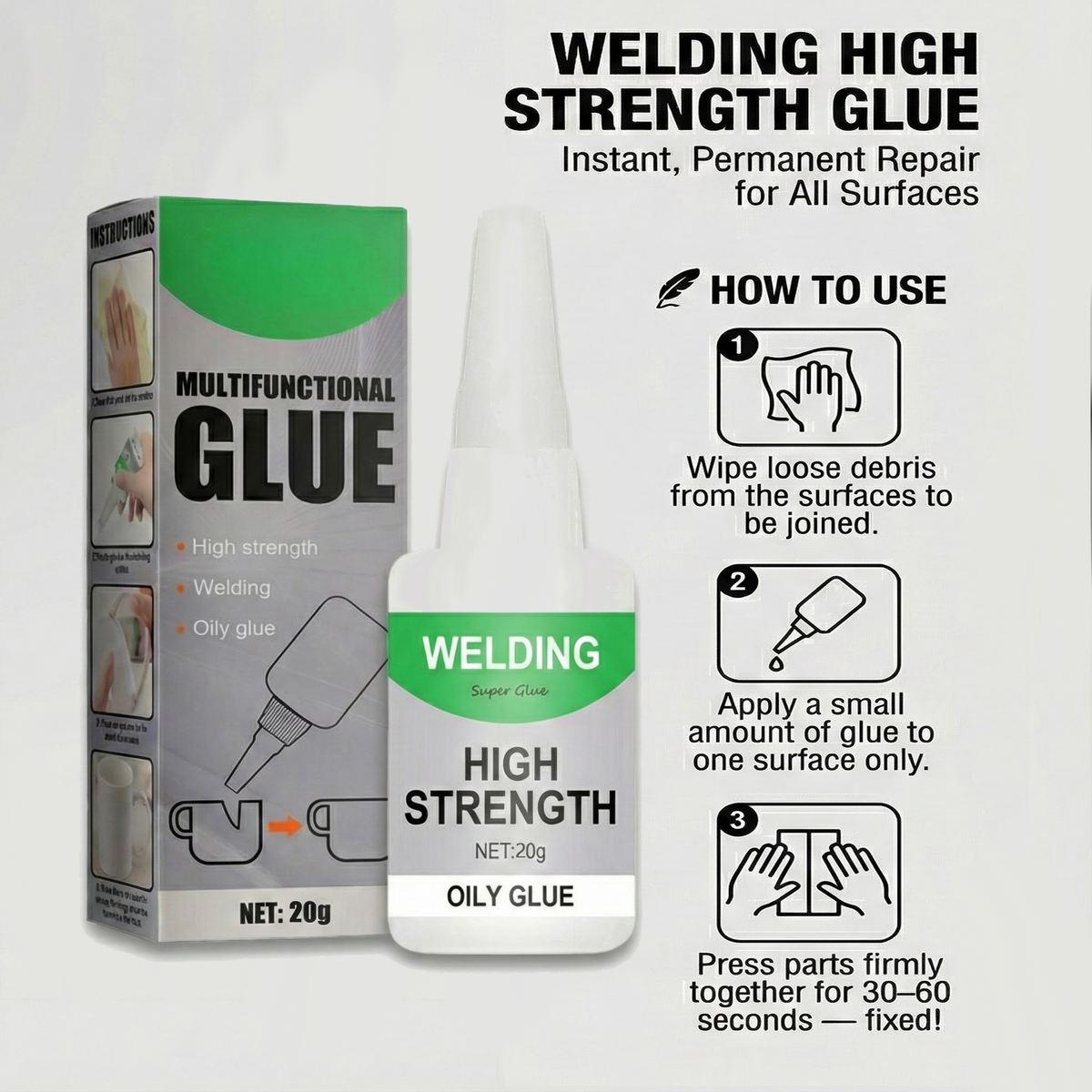 Powerful Multifunctional Welding Glue