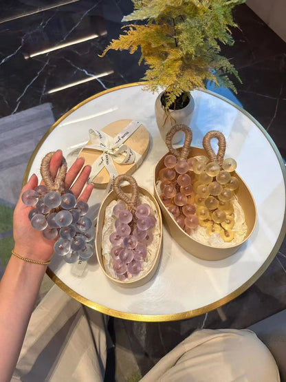 Handmade Grape-shaped Soap For Gift