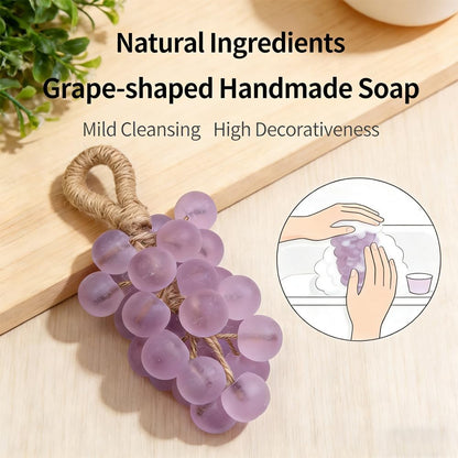 Handmade Grape-shaped Soap For Gift