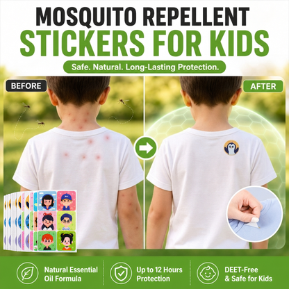 Mosquito Repellent Stickers for Kids