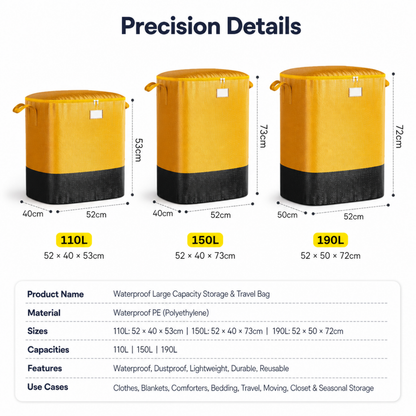 Waterproof Large Capacity Storage & Travel Bag
