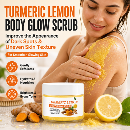 Turmeric Lemon Body Glow Scrub