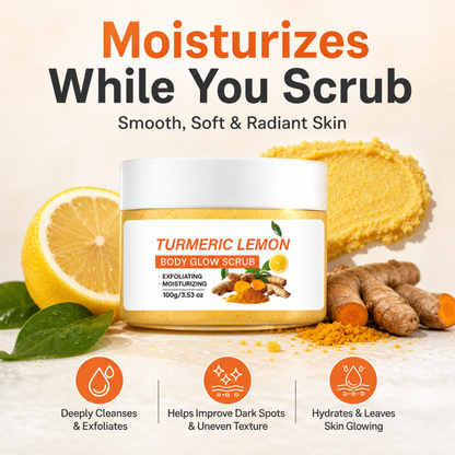 Turmeric Lemon Body Glow Scrub