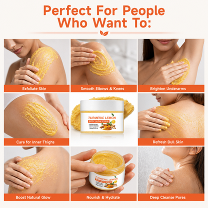 Turmeric Lemon Body Glow Scrub