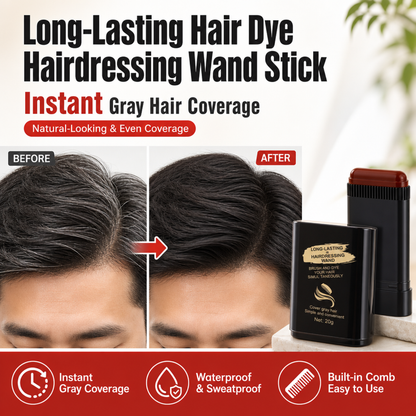 Long-Lasting Hair Dye Hairdressing Wand Stick